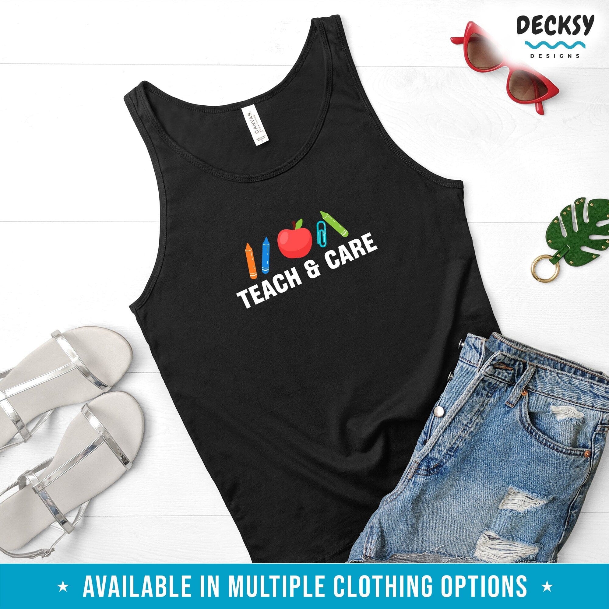 Teacher Life Shirt, Childcare Provider Gift-Clothing:Gender-Neutral Adult Clothing:Tops & Tees:T-shirts:Graphic Tees-DecksyDesigns