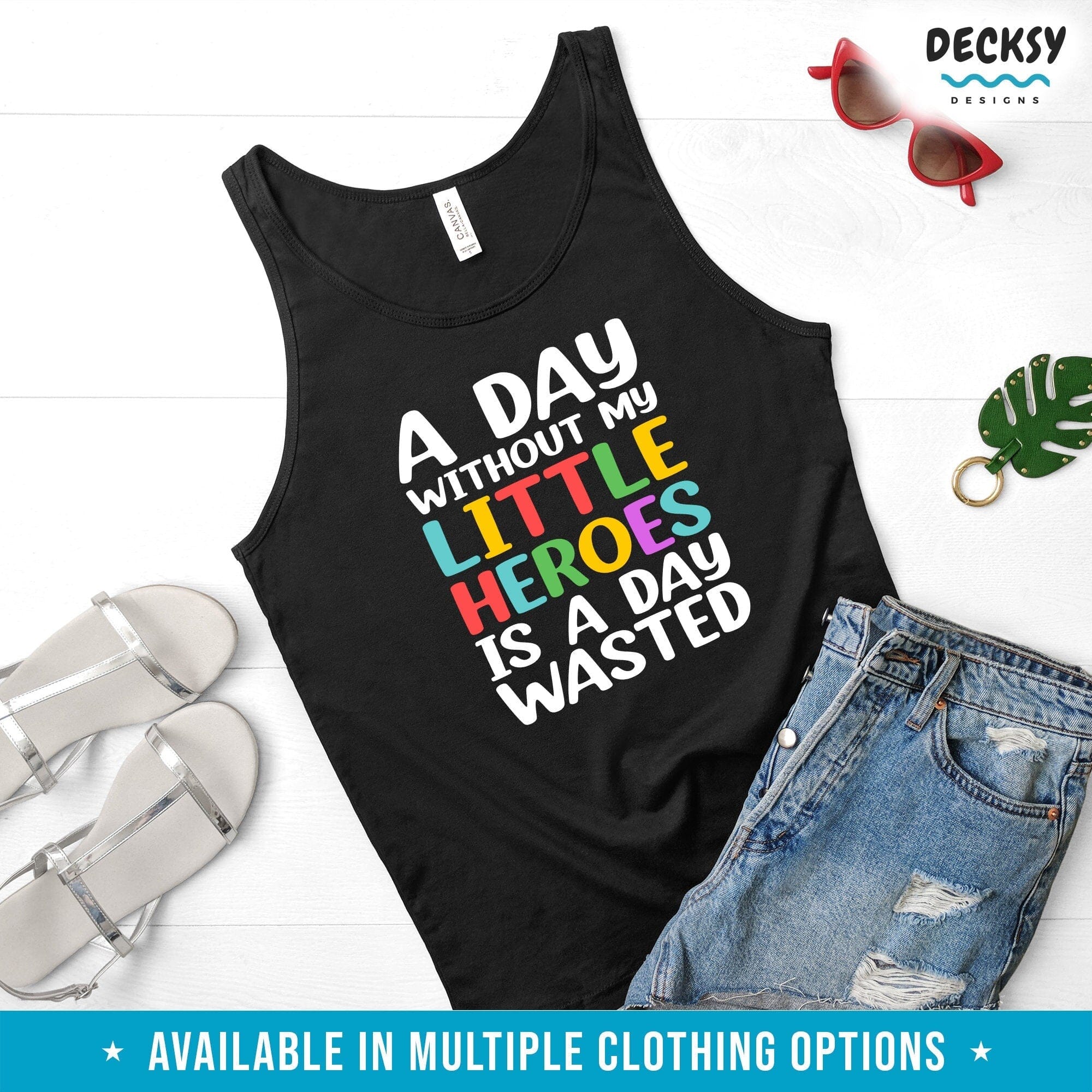 Teacher Shirtr, Childcare Educator Gift-Clothing:Gender-Neutral Adult Clothing:Tops & Tees:T-shirts:Graphic Tees-DecksyDesigns