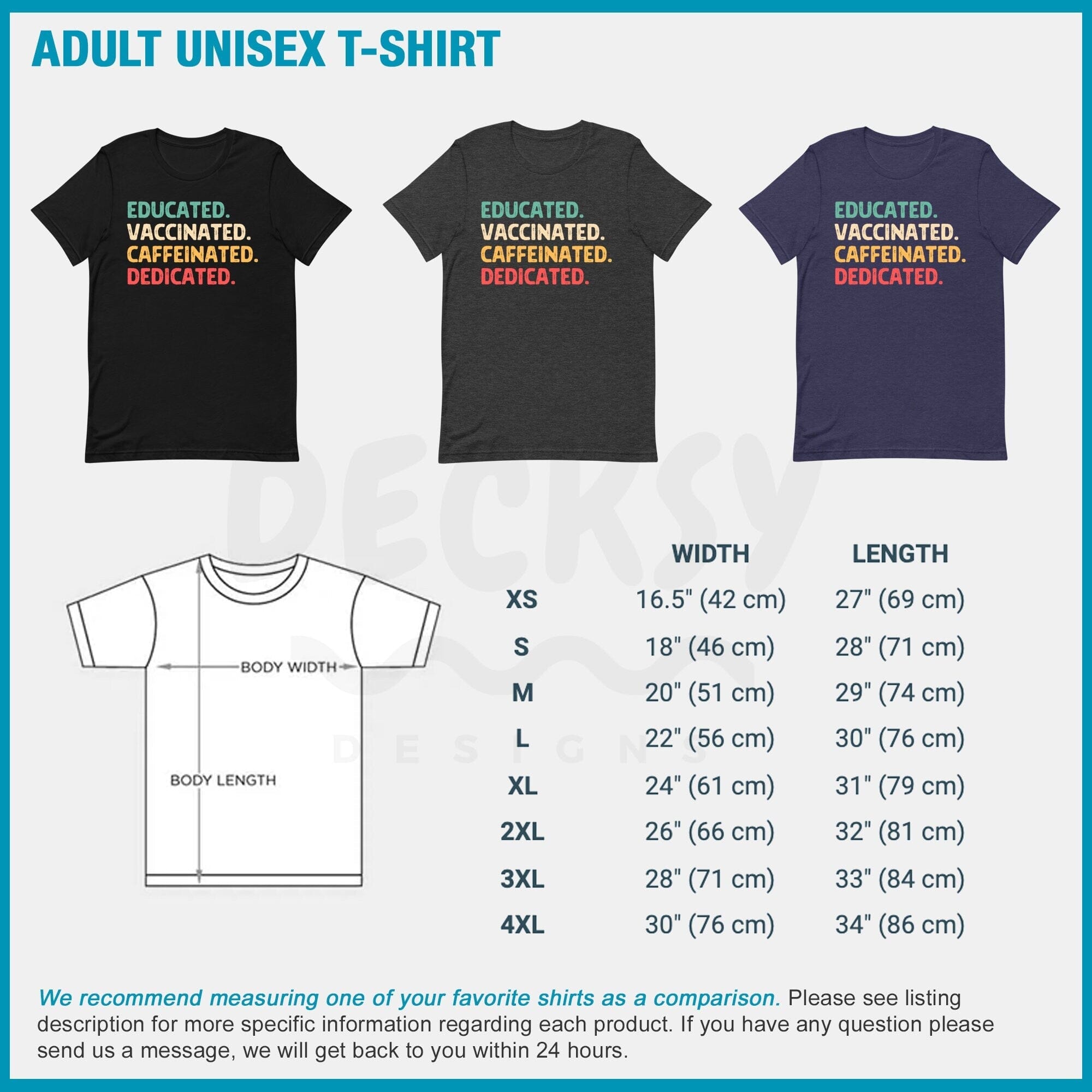 Vaccinated Shirt, Funny Vaccine Gift-Clothing:Gender-Neutral Adult Clothing:Tops & Tees:T-shirts:Graphic Tees-DecksyDesigns